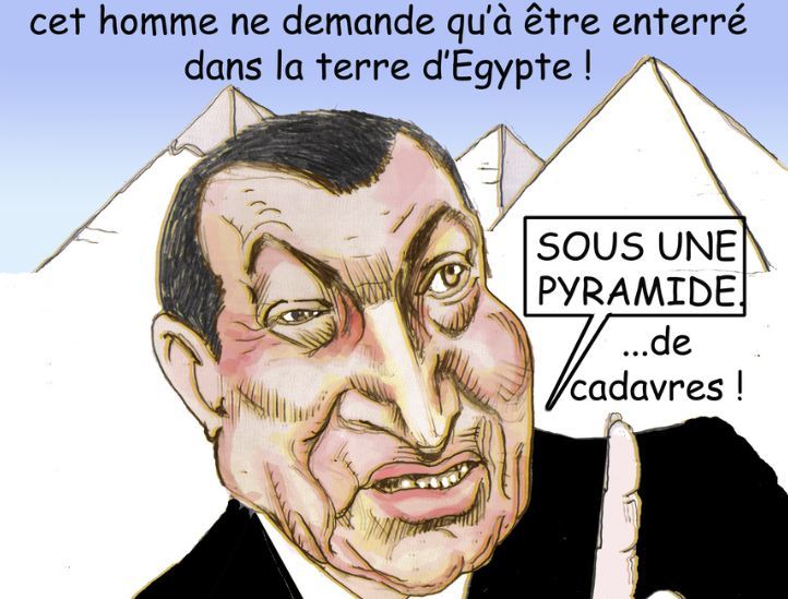 DESSIN DE PRESSE: La demande d'un homme condamné