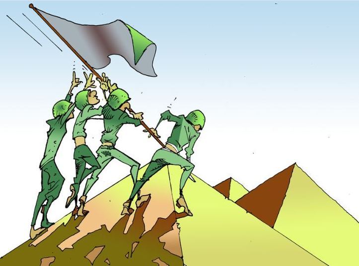 DESSIN DE PRESSE: Poussée verte en Egypte ?