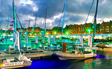 La flotille des Utlimes, Class 40 et Imocas. Photo (c) CS-L La flotille des Utlimes, Class 40 et Imocas. Photo (c) CS-L