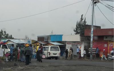 Une rue de Goma (c) Denphie