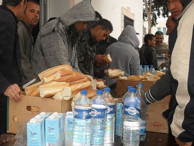 Fuir le désordre en Libye Photo (c) Magharebia