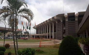 Le site de l'Institut INPHB à Yamoussoukro. Photo (c) Laura Marchiollo Le site de l'Institut INPHB à Yamoussoukro. Photo (c) Laura Marchiollo