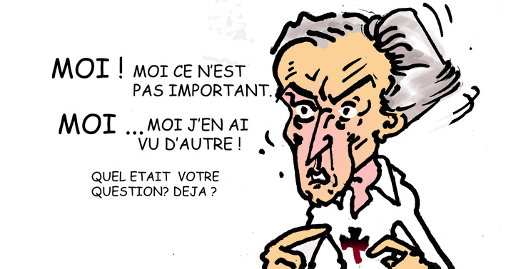 DESSIN DE PRESSE: 'Wat is it, you quechtion?!'
