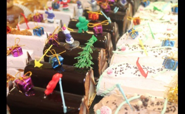 Bûchettes de fêtes de fin d'année. Photo courtoisie (c) Fournil de Mairy Bûchettes de fêtes de fin d'année. Photo courtoisie (c) Fournil de Mairy