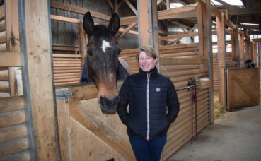 Gwendale Renaut est la première à avoir installé Equivisio en Bretagne. Photo (c) Cindy Giraud