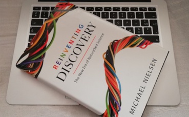 Le livre de Michael Nielsen. Photo (c) Isabelle Lépine Le livre de Michael Nielsen. Photo (c) Isabelle Lépine