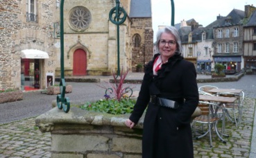 Jacline Mouraud le 25 janvier à Malestroit (Morbihan). Photo (c) Arnaud Gicquello. Jacline Mouraud le 25 janvier à Malestroit (Morbihan). Photo (c) Arnaud Gicquello.