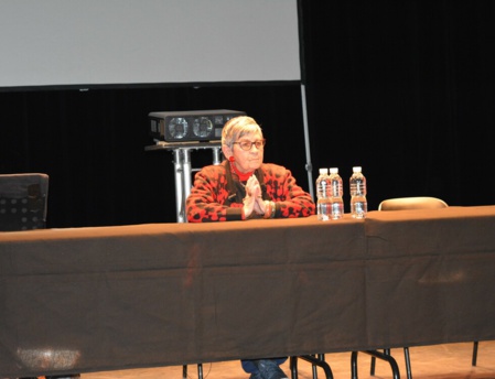 Ginette Kolinka, matricule 78599. Photo (c) Frédérique Gelas
