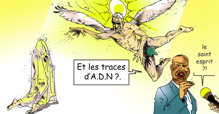 DESSIN DE PRESSE - Une fausse vierge, un vrai martyre, ...