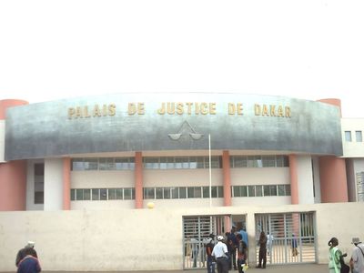 Palais de justice de Dakar (C) Elhadji Babacar MBENGUE