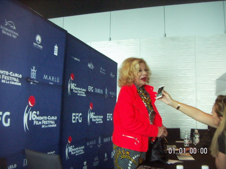  Sandra Milo durant la conférence de presse (c) C. Dehalle