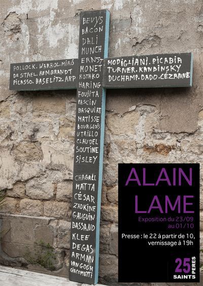 Alain Lame : hommage aux maîtres