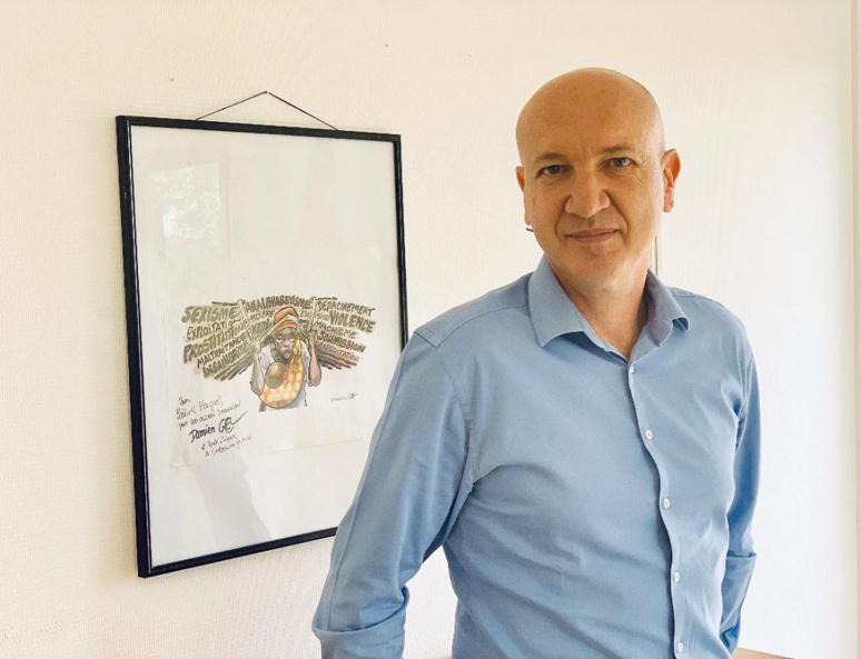 Patrick Hauguel, délégué général de l'Insitut français au Burkina. Photo (c) A. Tapsoba Patrick Hauguel, délégué général de l'Insitut français au Burkina. Photo (c) A. Tapsoba