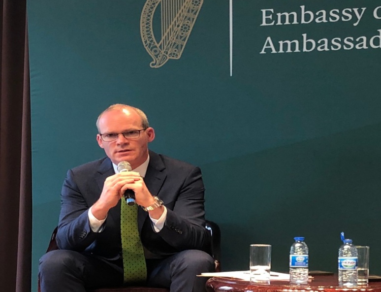 Simon Coveney plaide pour que les Européens restent unis (c) ngh Simon Coveney plaide pour que les Européens restent unis (c) ngh