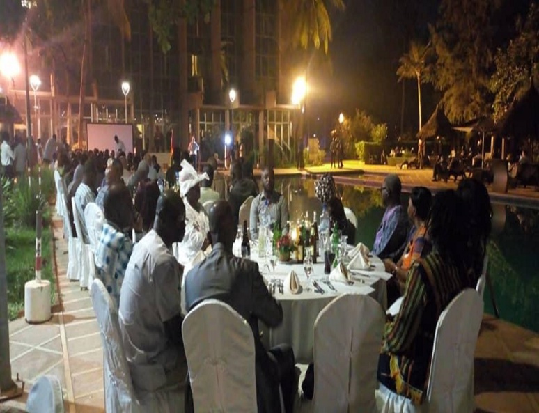 Une vue des convives à la soirée culturelle. Photo (c) A.Touré Une vue des convives à la soirée culturelle. Photo (c) A.Touré