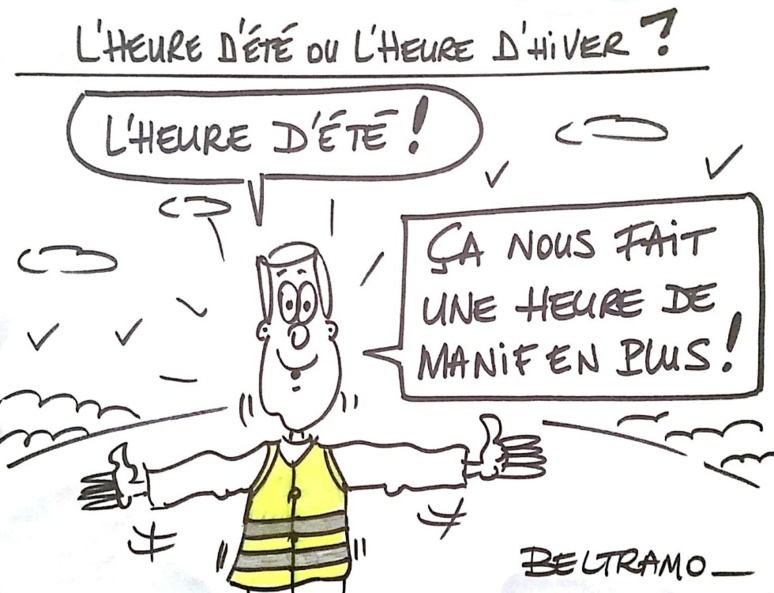 Le changement d'heure c'est pas pour ce printemps!