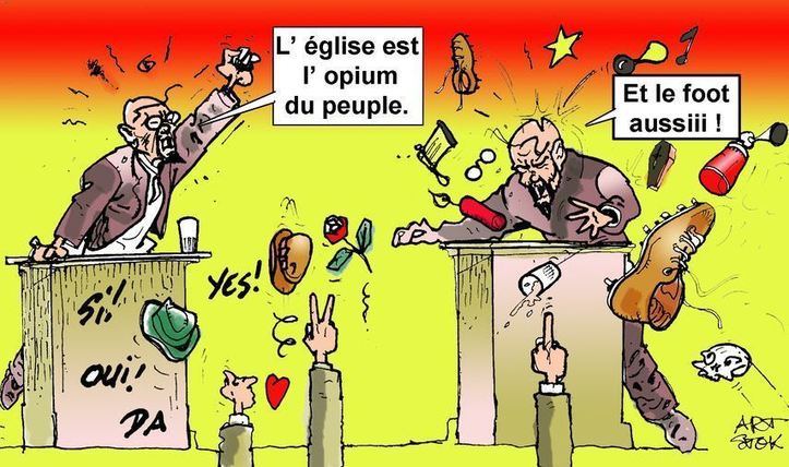DESSIN DE PRESSE: Ni Dieu, ni maître