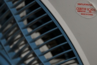 Stay cool with Chinese ventilators! Photo (C) Ibrahim Chalhoub
