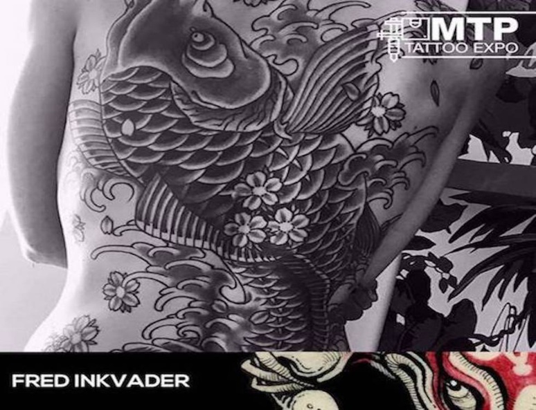 Fred Inkvader (c) Montpellier Tattoo Convention