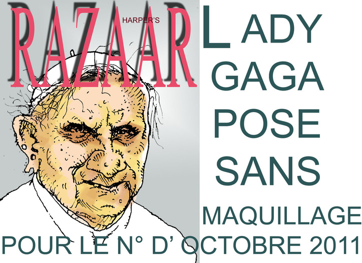 DESSIN DE PRESSE: Après les culottes de la Madonna