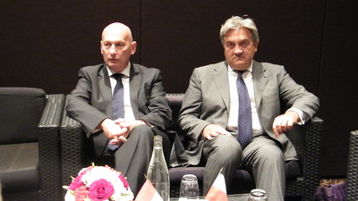 L'ambassadeur de Pologne en France, SE Tomasz Orlowski et le consul de Pologne, SE Wojciech Janowski (c) Islem Salmi