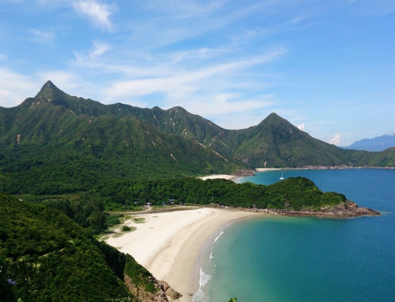 La plage de Tai Long Wan. Photo (c) Kowloon Wong La plage de Tai Long Wan. Photo (c) Kowloon Wong