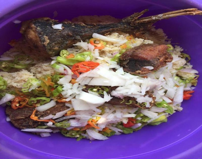 Un plat de Garba (c)Laurence Marianne-Melgard Un plat de Garba (c)Laurence Marianne-Melgard