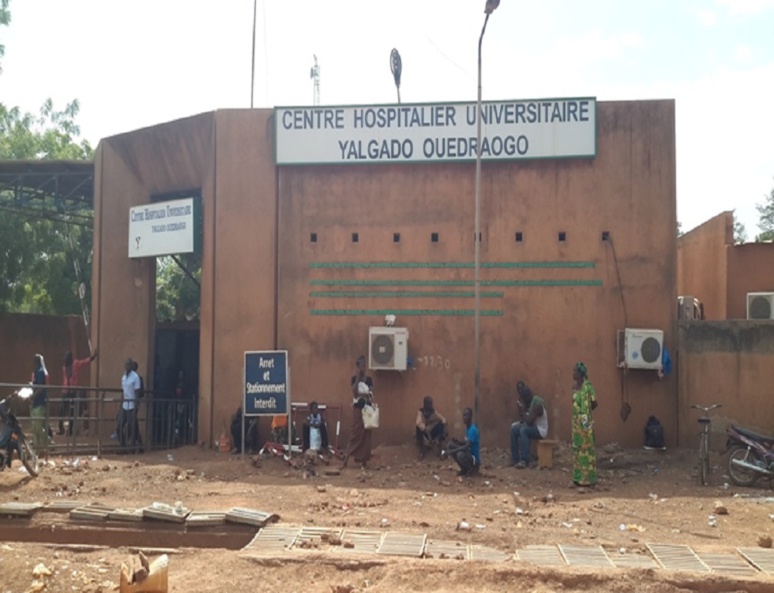 Le Centre hospitalier universitaire Yalgado Ouédraogo. (c) Radars Info Burkina
