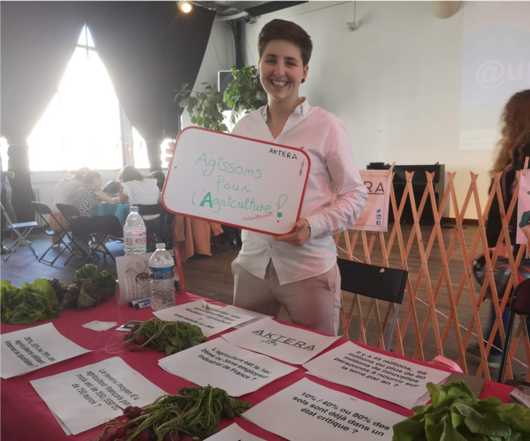 Quizz de sensibilisation aux thématiques agricoles avec la startup Aktera / (c) E.V.