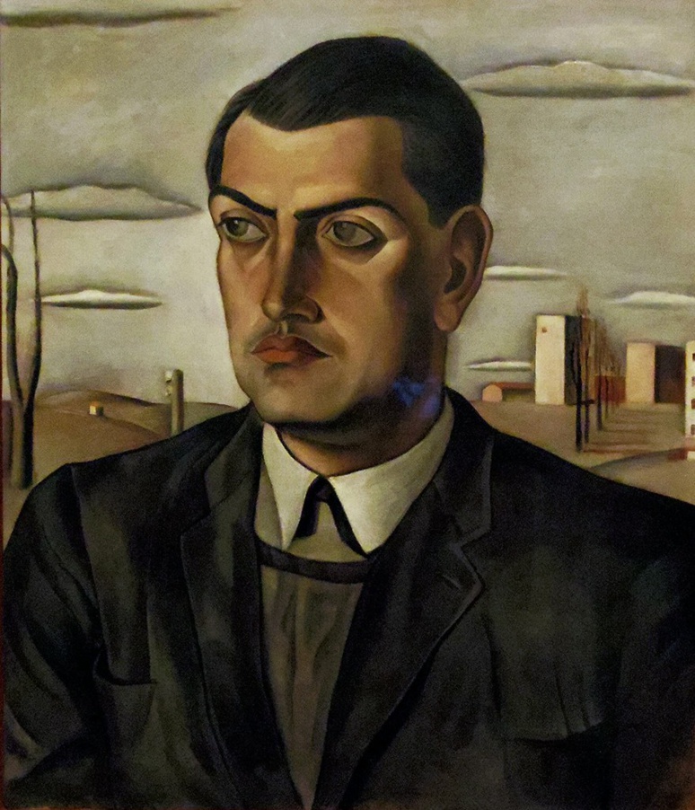Portrait de Luis Bunuel par Salvador Dali,1924, Huile sur toile, 70 x 60 cm, Musée national centre d'art Reina Sofia, Madrid