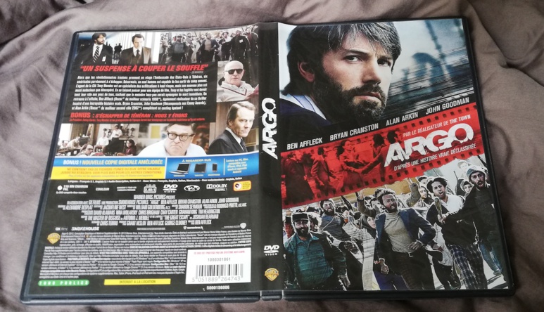 Argo, la jaquette du film. Photo(c) Isabelle Lépine