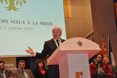 Voeux 2012 de Michel Vauzelle, président de la région PACA