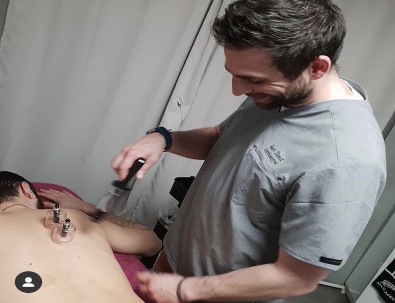 Benjamin Illouz en plein travail (C) Benjamin Illouz