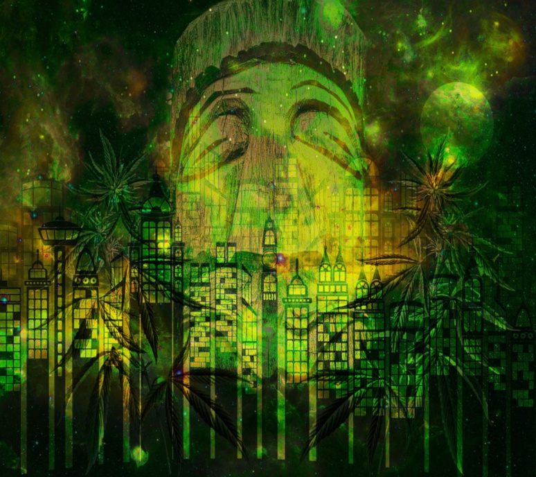 Le chaman et le monde moderne. Image par SvgArtStock de Pixabay Le chaman et le monde moderne. Image par SvgArtStock de Pixabay