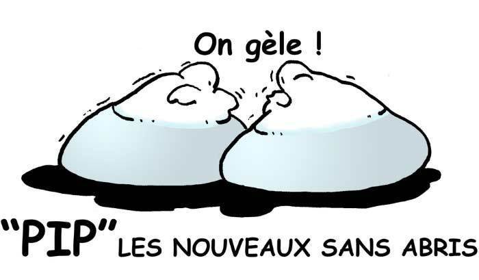 DESSIN DE PRESSE: Pensez à eux