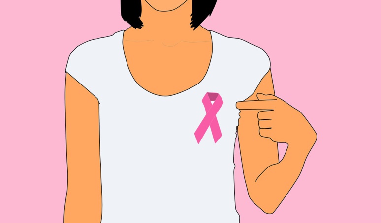 Le ruban rose, symbole de soutien contre le cancer du sein, (c)waldryano/Pixabay