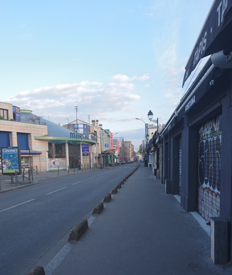 Quartier des Puces, Saint-Ouen-sur-Seine. © Anne-Charlotte Hallal