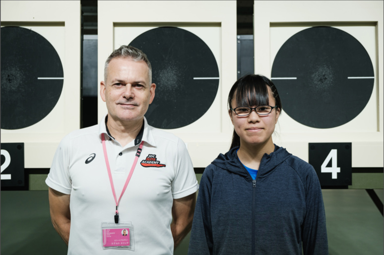 Eric Egretaud et Aoi Nishida ©Florent Guérout