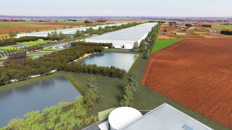 Représentation 3D du futur site d'e-Valley - © e-Valley Représentation 3D du futur site d'e-Valley - © e-Valley