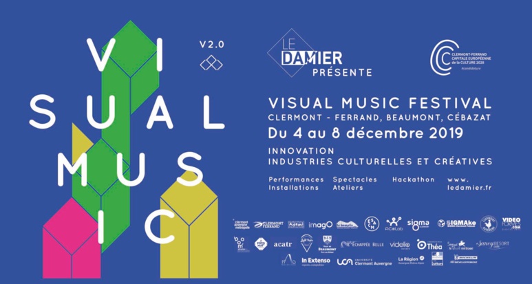 Affiche du Visual Music 2019 © Le Damier Affiche du Visual Music 2019 © Le Damier