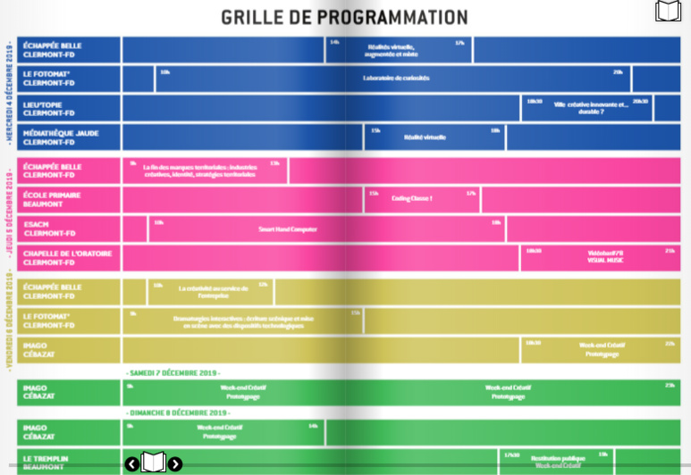Programmation du Visual Music 2019 © Le Damier Programmation du Visual Music 2019 © Le Damier