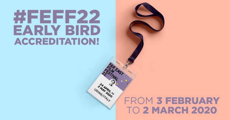 Les billets pour l'édition du Far East Festival 2020 sont disponibles du 3 février au 2 mars. (c)Udine Far East Film