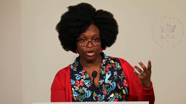 Sibeth Ndiaye, la Porte-parole du Gouvernement. Credit photo: Pinterest