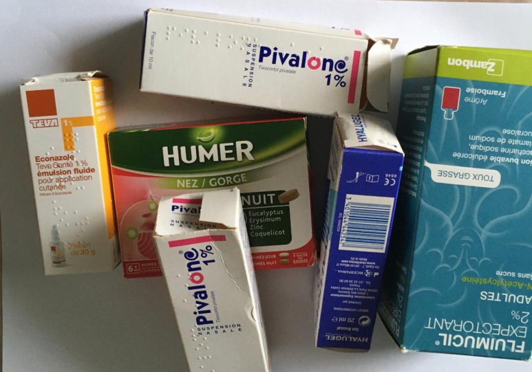 Exemples de médicaments contrefaits (c) Okaigne Henri Exemples de médicaments contrefaits (c) Okaigne Henri