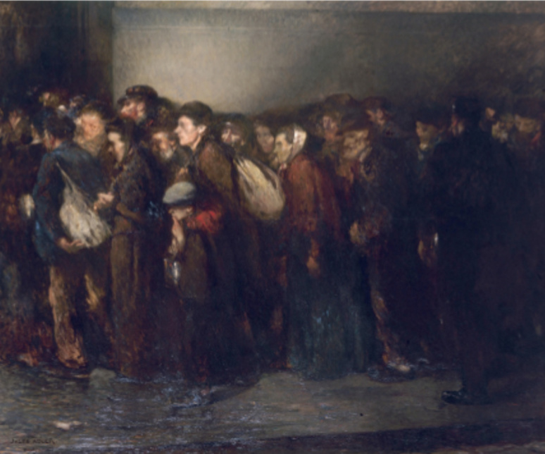 La Soupe des pauvres , 1906 Huile sur toile Paris, Petit Palais, musée des Beaux-Arts de la Ville de Paris © Roger Viollet © ADAGP, Paris 2019 La Soupe des pauvres , 1906 Huile sur toile Paris, Petit Palais, musée des Beaux-Arts de la Ville de Paris © Roger Viollet © ADAGP, Paris 2019