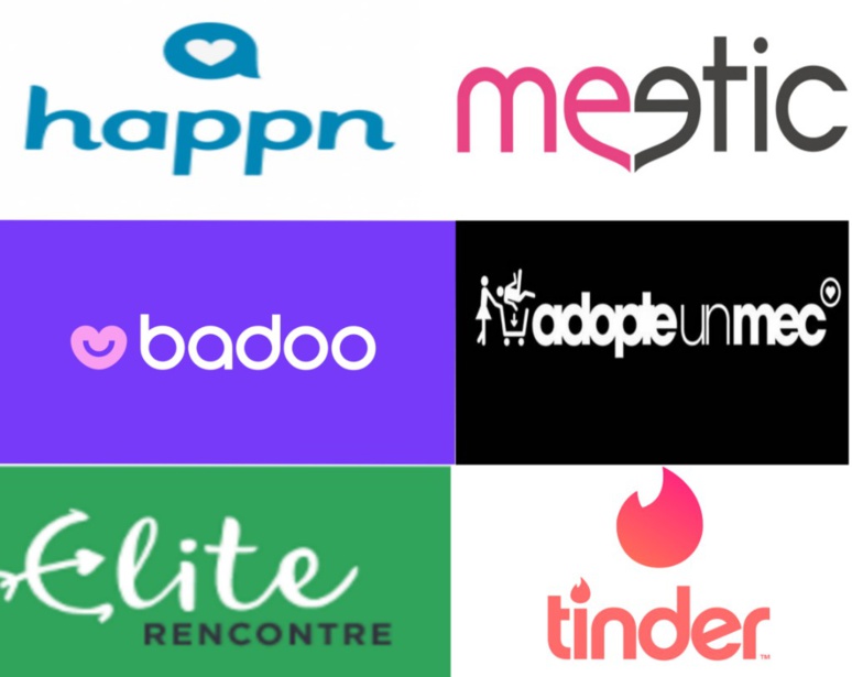 Les sites de rencontre Happn Meetic Badoo Adopte un mec EliteRencontre et Tinder © Fanny jacob Les sites de rencontre Happn Meetic Badoo Adopte un mec EliteRencontre et Tinder © Fanny jacob