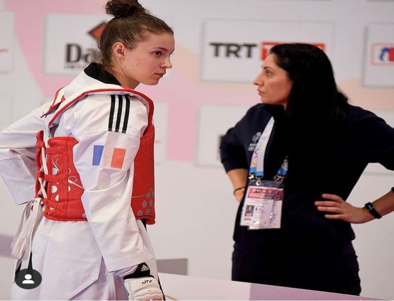 Estelle Vander-Zwalm, équipe de France de Taekwondo (C) Estelle Vander-Zwalm, Instagram Estelle Vander-Zwalm, équipe de France de Taekwondo (C) Estelle Vander-Zwalm, Instagram