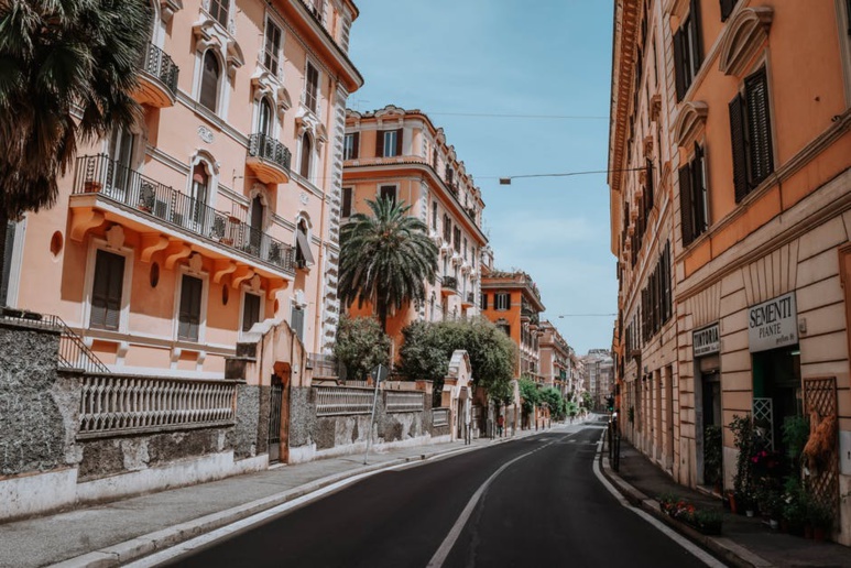 Les rues de Rome se sont vidées comme celles de toute l'Italie depuis le 8 mars. (c) pexels / O. Vunder