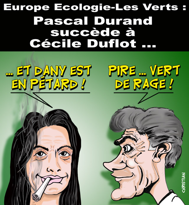 DESSIN DE PRESSE: Durand succède à Duflot