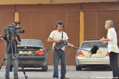 Reportage de la chaîne française TF1 à Tripoli